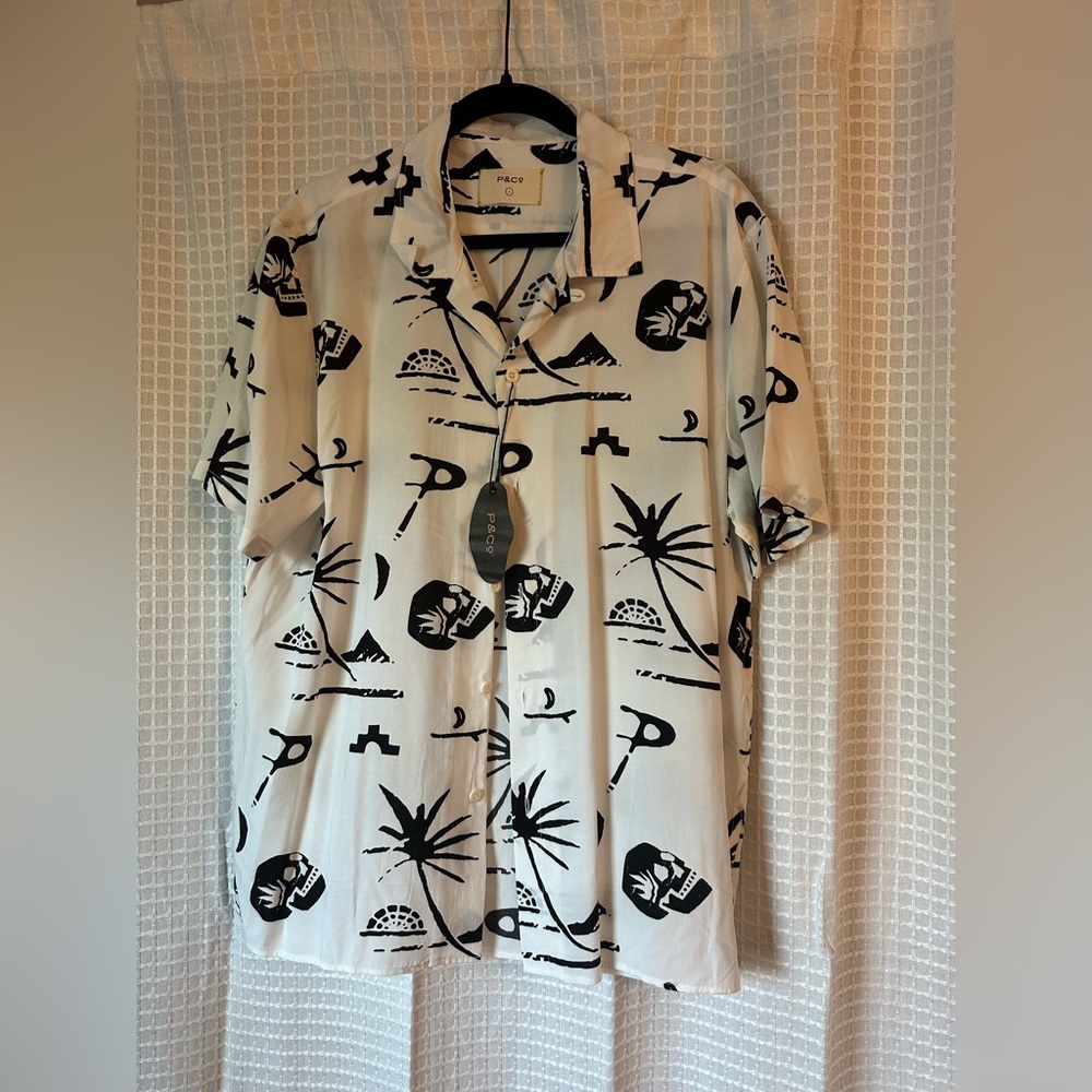 NWT Mens L P&Co button down shirt